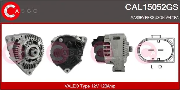 Alternator (CAL15052GS)