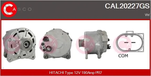 Alternator (CAL20227GS)
