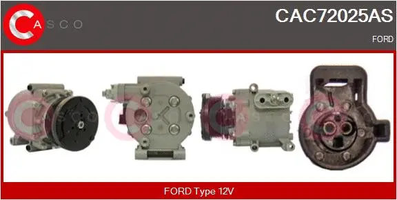 Compressor, air conditioning (CAC72025AS)