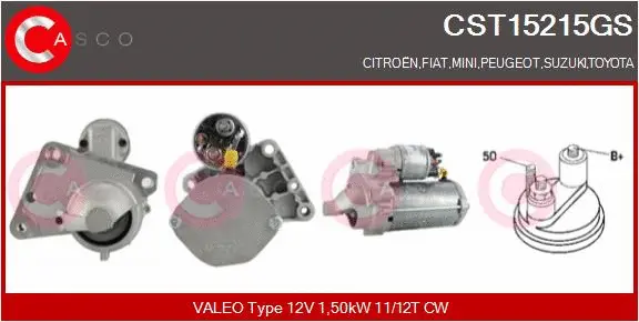Starter (CST15215GS)