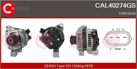 Alternator (CAL40274GS)
