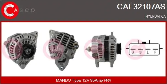 Alternator (CAL32107AS)