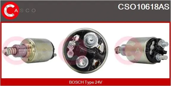 Solenoid Switch, starter (CSO10618AS)