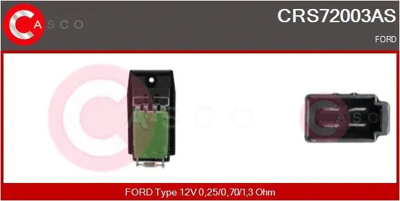 Resistor, interior blower (CRS72003AS)