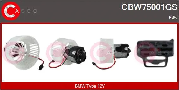 Interior Blower (CBW75001GS)