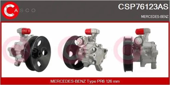 Hydraulic Pump, steering (CSP76123AS)