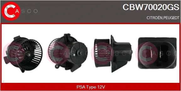 Interior Blower (CBW70020GS)