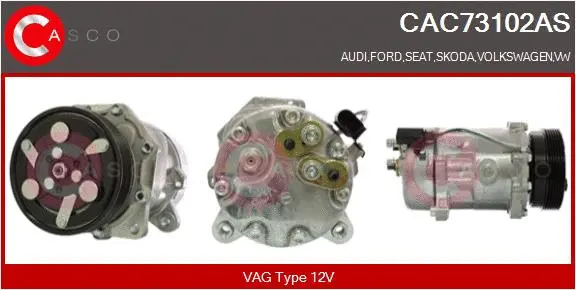 Compressor, air conditioning (CAC73102AS)