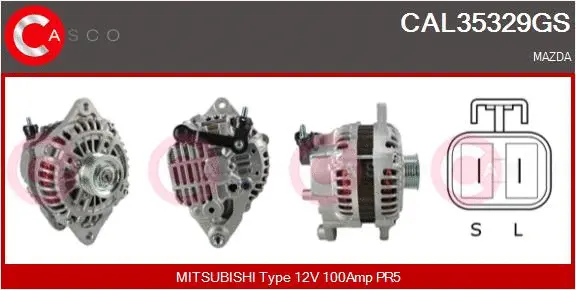 Alternator (CAL35329GS)