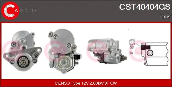 Starter (CST40404GS)