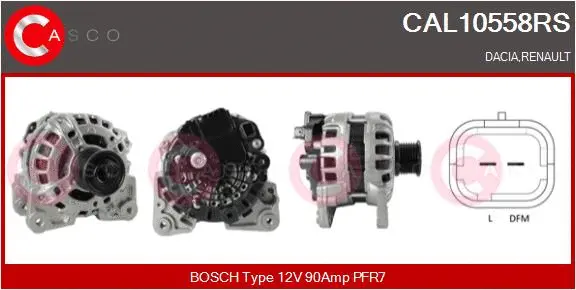 Alternator (CAL10558RS)