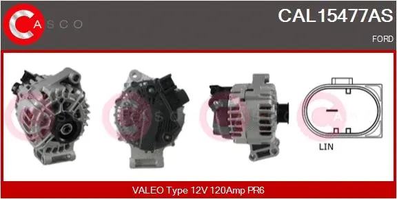 Alternator (CAL15477AS)