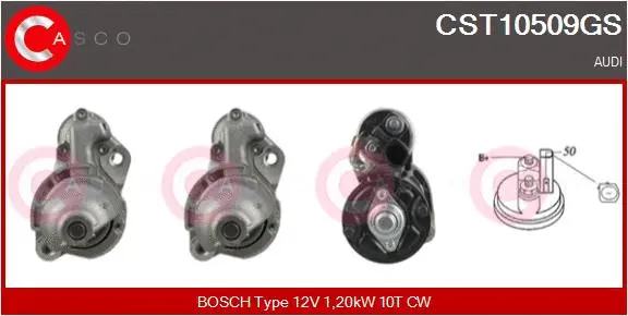 Starter (CST10509GS)