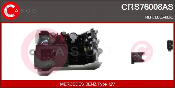 Resistor, interior blower (CRS76008AS)