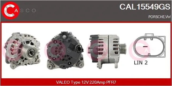 Alternator (CAL15549GS)