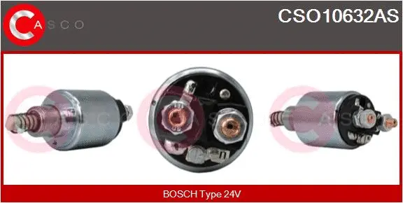 Solenoid Switch, starter (CSO10632AS)