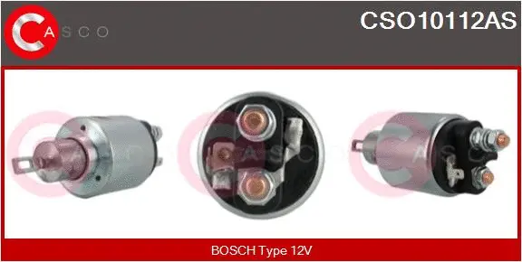 Solenoid Switch, starter (CSO10112AS)