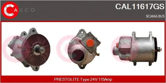 Alternator (CAL11617GS)