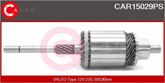 Armature, starter (CAR15029PS)