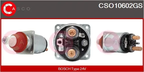 Solenoid Switch, starter (CSO10602GS)