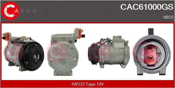 Compressor, air conditioning (CAC61000GS)