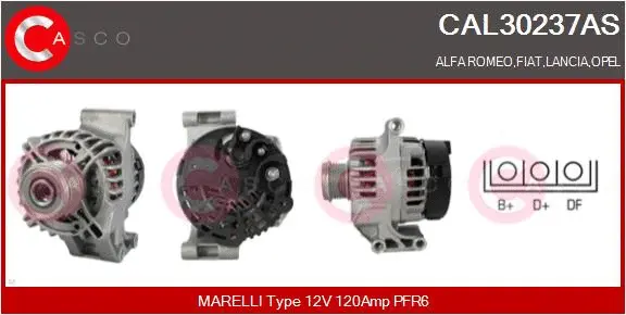 Alternator (CAL30237AS)