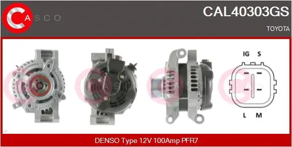 Alternator (CAL40303GS)