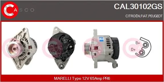 Alternator (CAL30102GS)