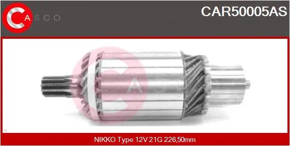 Armature, starter (CAR50005AS)