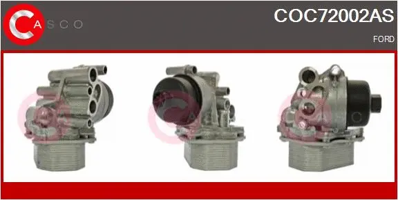 Oil Cooler, engine oil (COC72002AS)