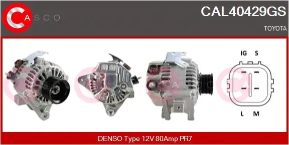 Alternator (CAL40429GS)