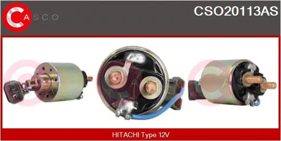 Solenoid Switch, starter (CSO20113AS)