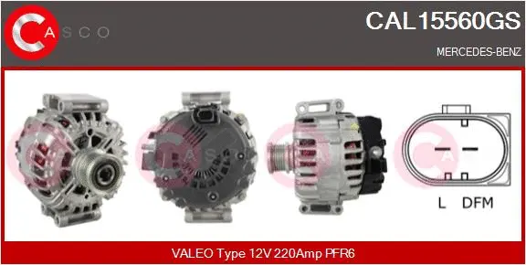 Alternator (CAL15560GS)