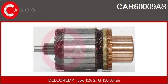 Armature, starter (CAR60009AS)