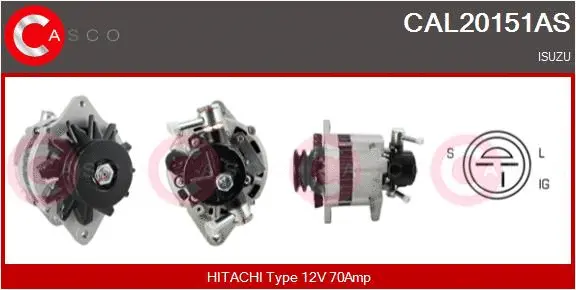 Alternator (CAL20151AS)