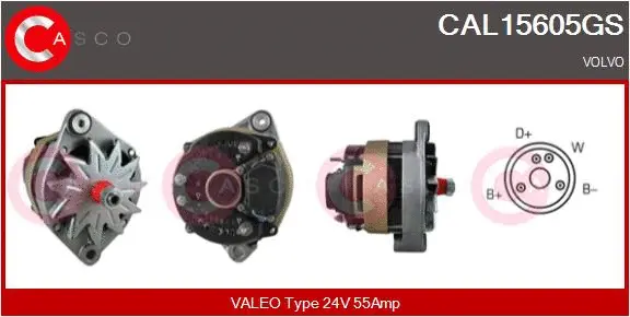 Alternator (CAL15605GS)