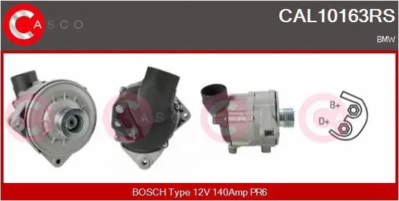 Alternator (CAL10163RS)