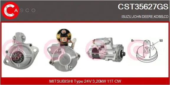 Starter (CST35627GS)