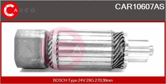 Armature, starter (CAR10607AS)