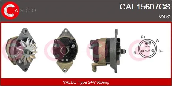 Alternator (CAL15607GS)