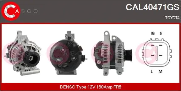 Alternator (CAL40471GS)