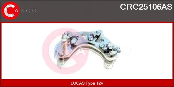 Rectifier, alternator (CRC25106AS)