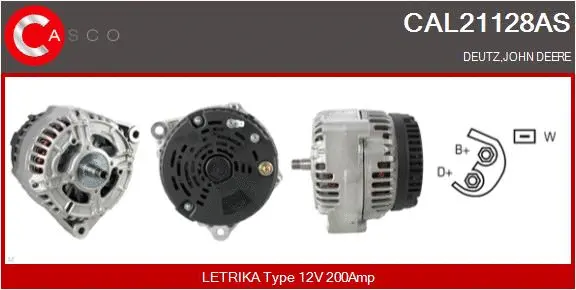 Alternator (CAL21128AS)