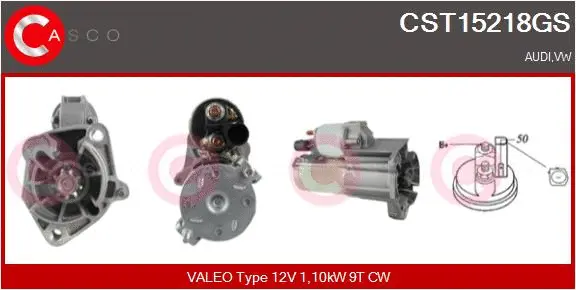 Starter (CST15218GS)