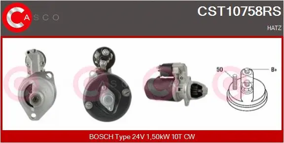 Starter (CST10758RS)
