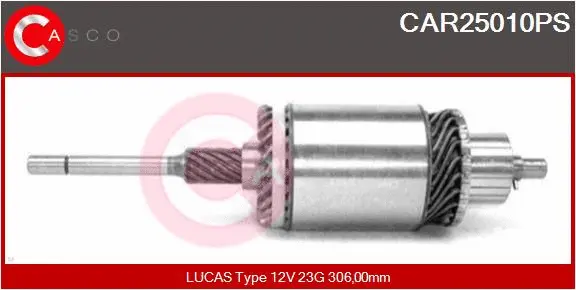 Armature, starter (CAR25010PS)