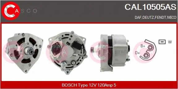 Alternator (CAL10505AS)