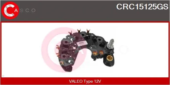 Rectifier, alternator (CRC15125GS)