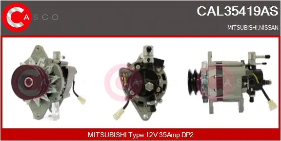 Alternator (CAL35419AS)