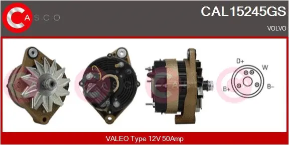 Alternator (CAL15245GS)